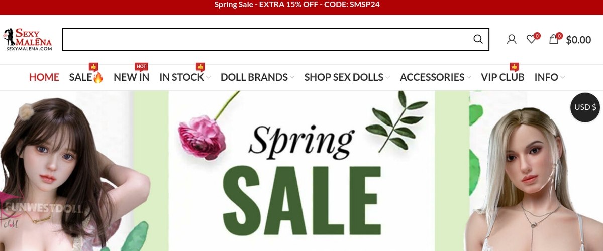 SexyMalena, Sex Doll Shop
