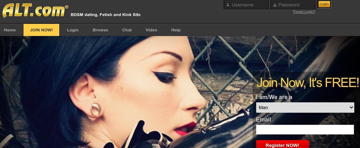 Alt, Hookup & Sex Dating Sites