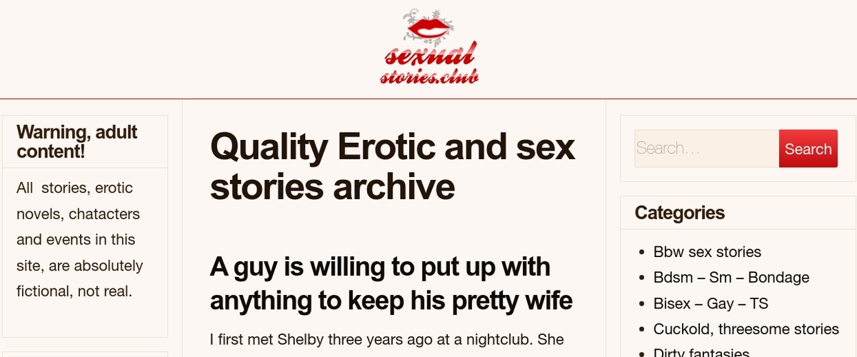 Sexual Stories, Sex Stories Sites
