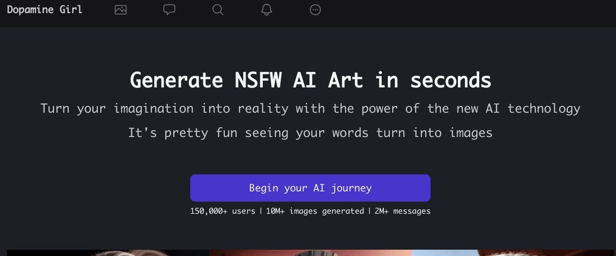 Dopamine Girl, AI Porn Sites
