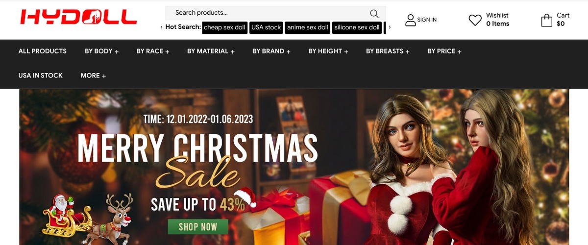 HYDOLL, Sex Doll Shop