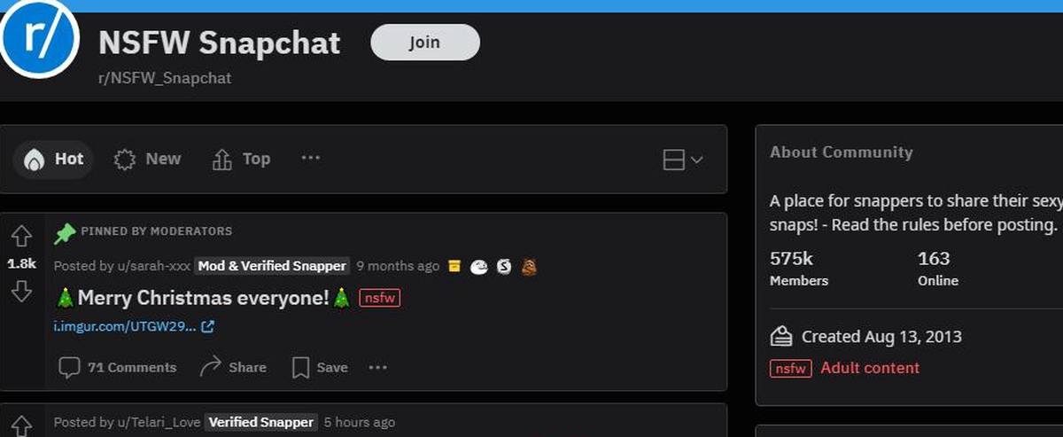 NSFW Snapchat, Free OnlyFans Porn Sites