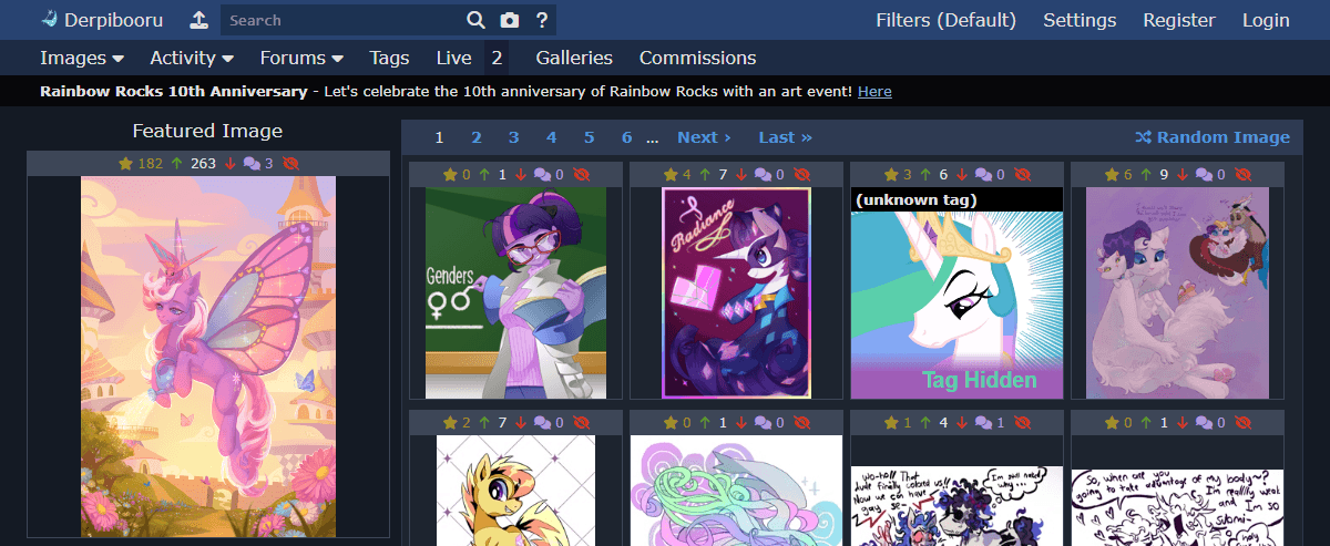 Derpibooru, Hentai Porn Sites