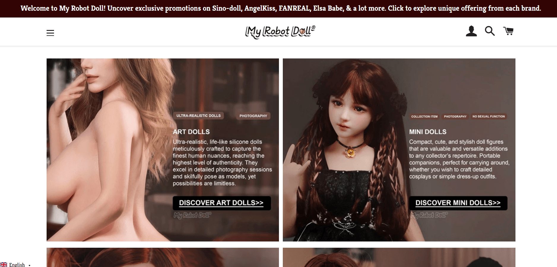 MyRobotDoll, Sex Doll Shop