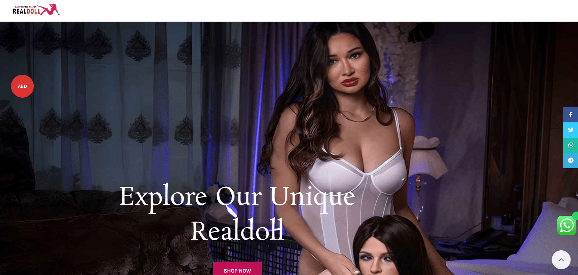 RealDoll.cc, Sex Doll Shop