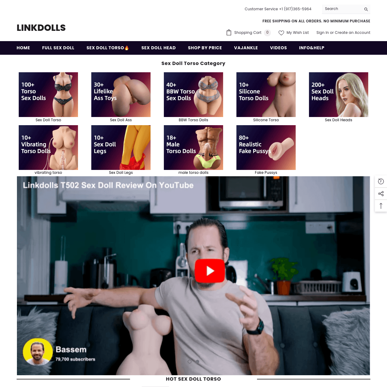 LinkDolls, Sex Doll Shop