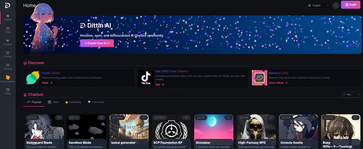 Dittin AI, AI Porn Sites