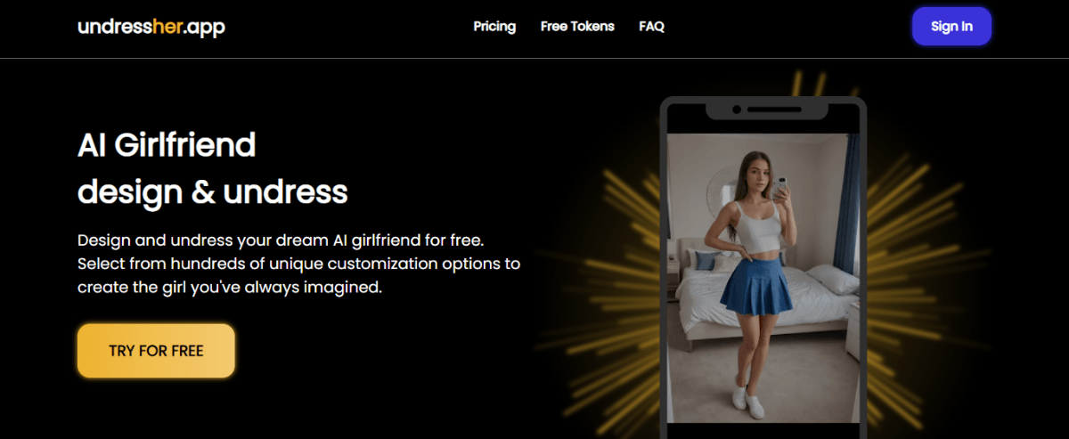 Undress Her, Undress AI Sites