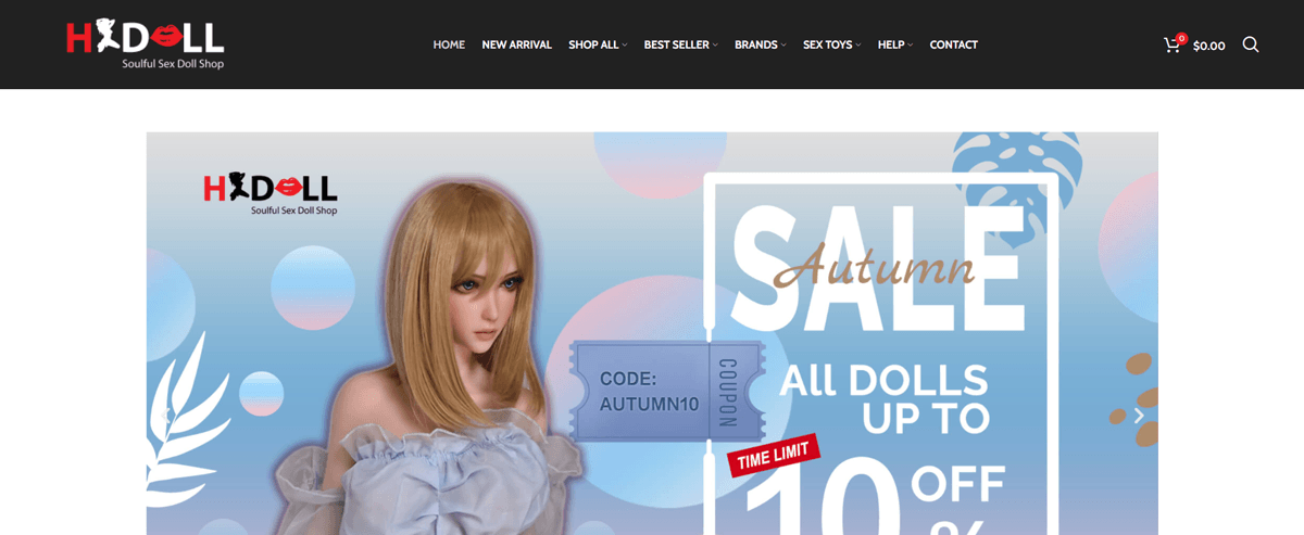 HXDOLL, Sex Doll Shop
