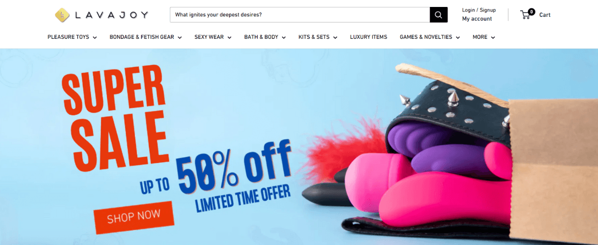 LavaJoy, Sex Doll Shop