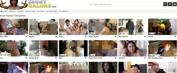 EbonyGalore, Black Porn Sites