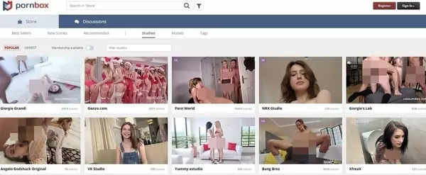 PornBox, Top Premium Porn Sites