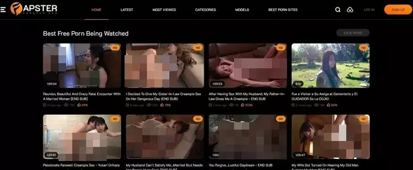 Fapster, Hall Of Fame