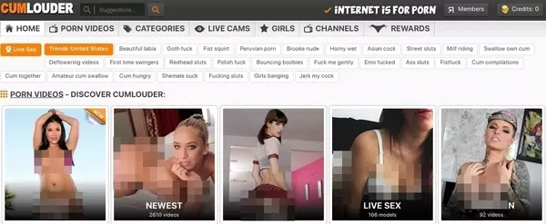 CumLouder, Free Porn Tube Sites