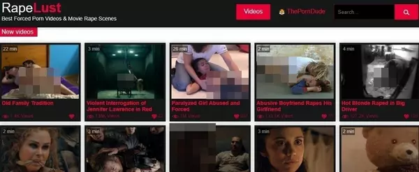 RapeLust, Hall Of Fame