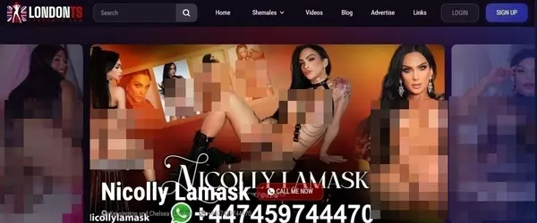 LondonTS, Escort Sites