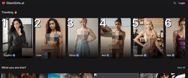 GlamGirls, AI Porn Sites