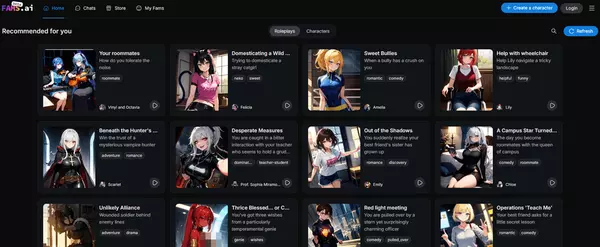 Fams AI, AI Porn Sites