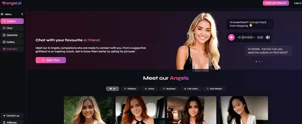 Angel.ai, AI Porn Sites