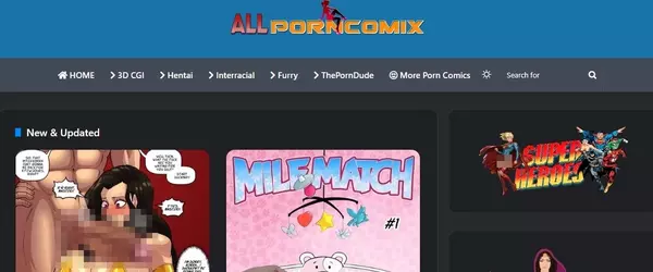 AllPornComix.net, Porn Comics Sites
