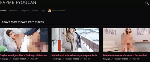 FapMeIfYouCan, Hall Of Fame