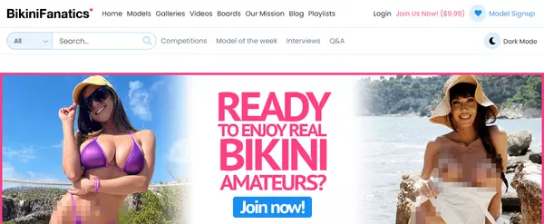 Bikini Fanatics, Premium Amateur Porn Sites