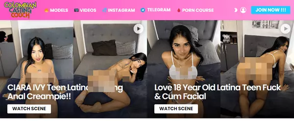 Colombian Casting Couch, Premium Amateur Porn Sites