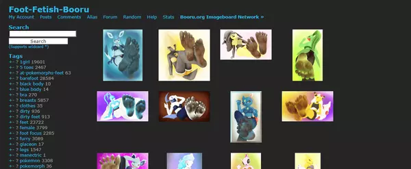 FootFetishBooru, Hentai Porn Sites
