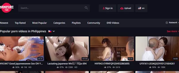 Senzuri Tube, Asian Porn Sites