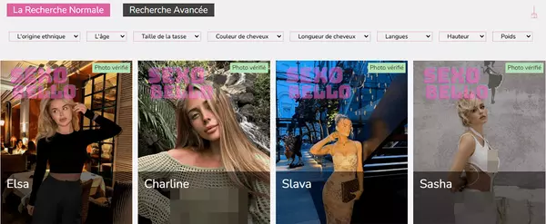 SexModels, Escort Sites