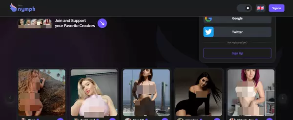 Nymph, Premium OnlyFans Porn Sites