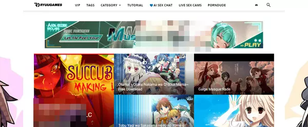 RyuuGames, Free Sex Games