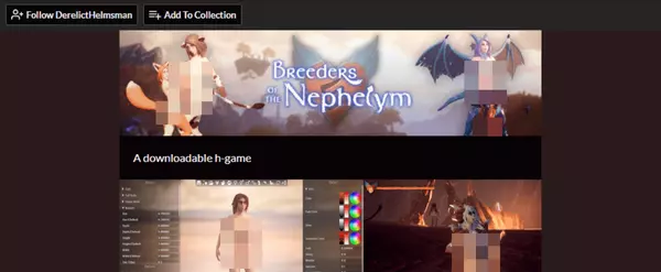 Breeders Of The Nephelym, Free Sex Games