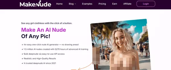 MakeNude, Undress AI Sites