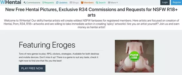 WHentai, Hentai Porn Sites