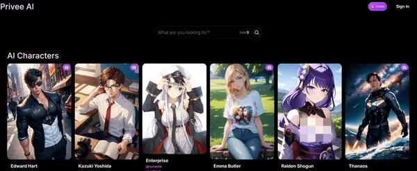 Privee AI, AI Porn Sites