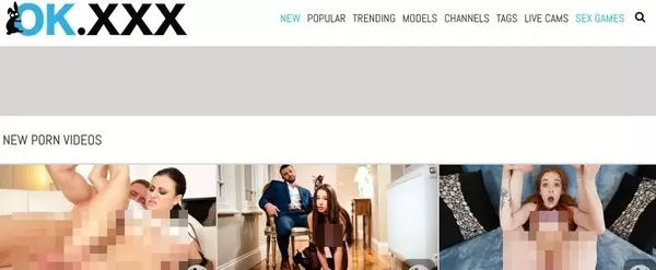 OK.xxx, Free Porn Tube Sites