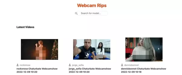 Webcam Rips, Hall Of Fame