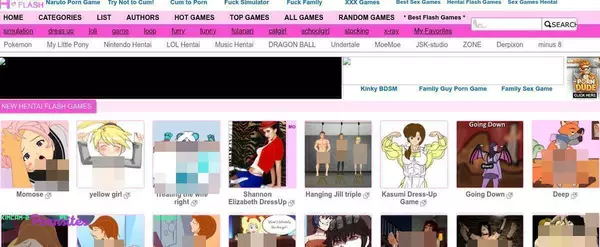 H Flash, Free Sex Games